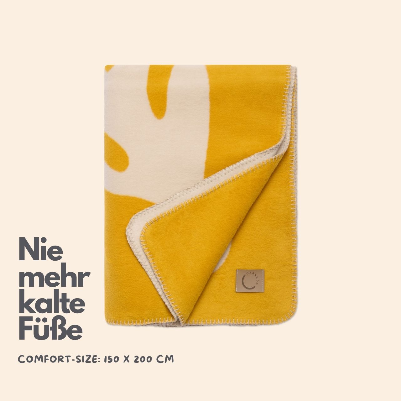 Bio-Baumwolldecke Anna Cuddle, Earth and Soul