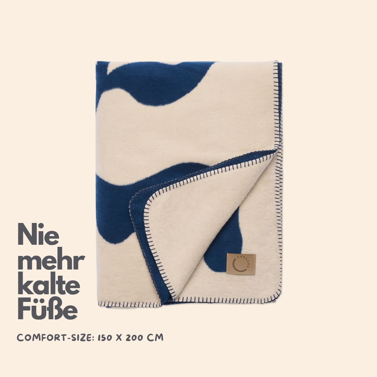 Bio-Baumwolldecke Anna Cudle, Shape of Plants