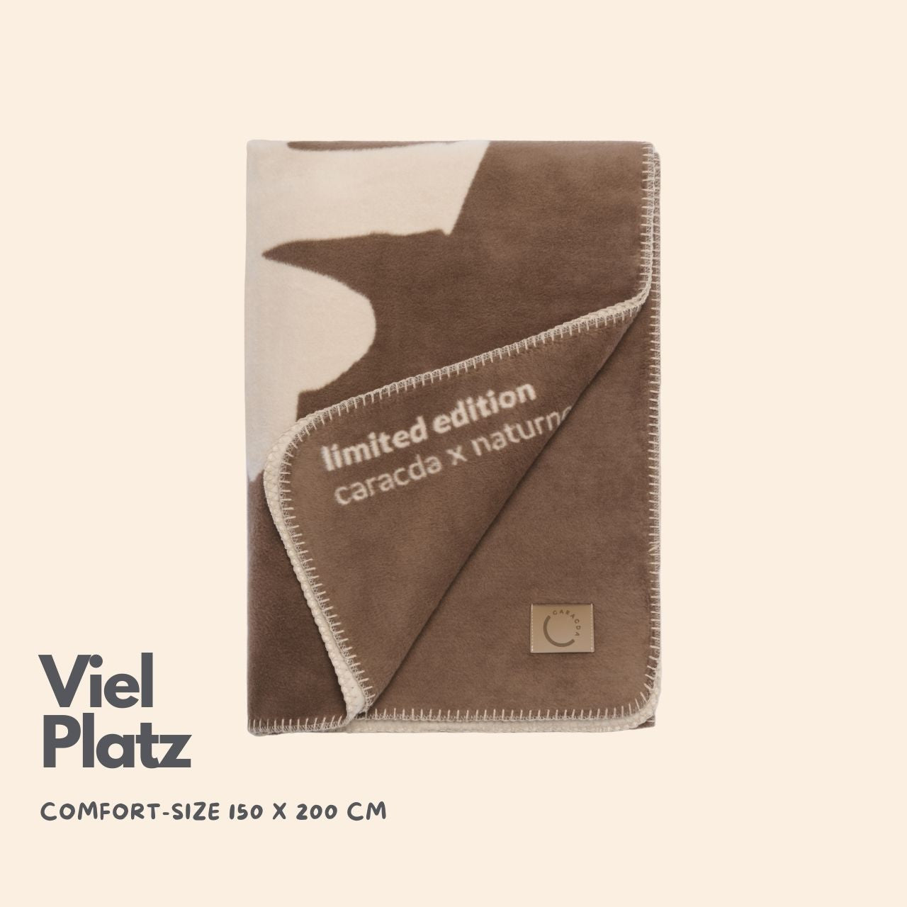 Baumwolldecke naturnest