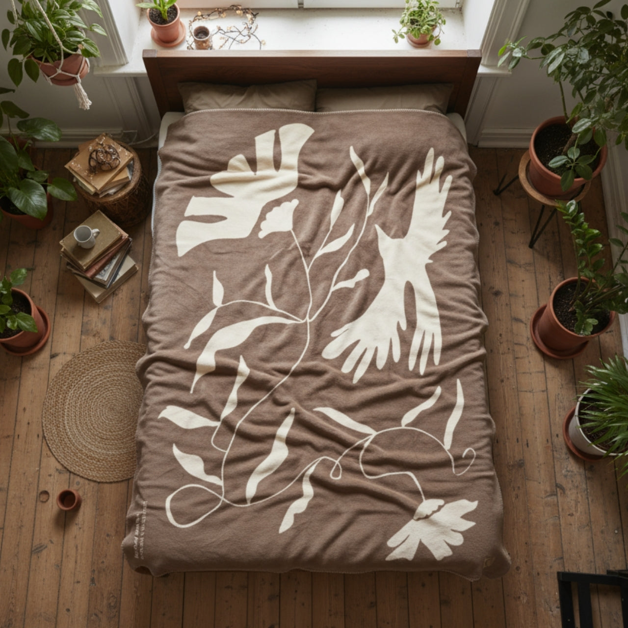 Bio-Baumwolldecke caracda x naturnest, Limited Edition