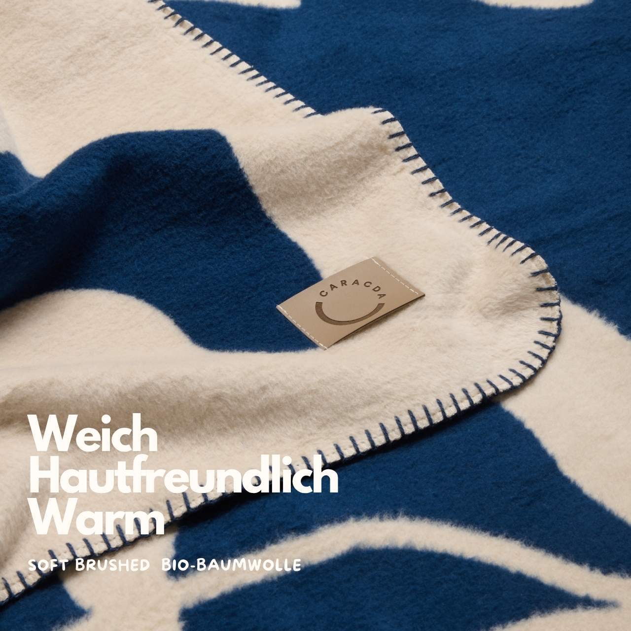 Bio-Baumwolldecke Anna Cudle, Shape of Plants